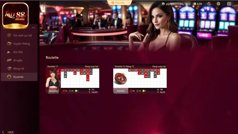 Ưu điểm nổi trội khi tham gia Roulette tại MU88